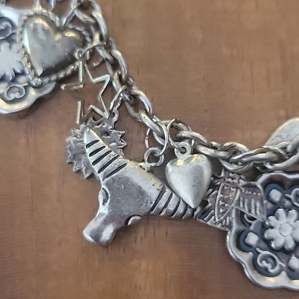 Western charm necklace - Picture 3 of 5
